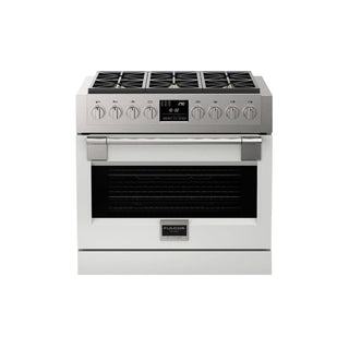 F6PDF366S1 36” DUAL FUEL PRO RANGE ESTUFA DE EMPOTRE ITALIANA FULGOR Milano