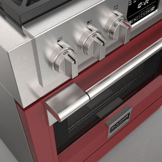 F6PDF304S1 30” DUAL FUEL PRO RANGE GAMA SOFIA PRO ESTUFA DE EMPOTRE ITALIANA FULGOR Milano