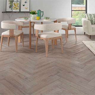 RUTHERFORD K488 PISO LAMINADO ESPESOR 8MM, EMPAQUE 11 TABLAS, MEDIDA 630 X 126 X 8MM CAJA 0.87 M2 HERRINGBONE