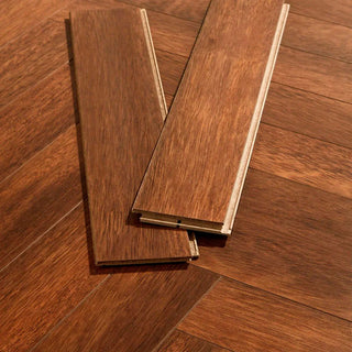MERBAU BROWN PISO LAMINADO ESPESOR 8MM, EMPAQUE 24 TABLAS, MEDIDA 504 X 84 X 8MM CAJA 2.04 M2 CHATEAU
