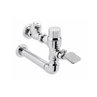 310-19-0.5 FLUXÓMETRO DE PEDAL PARA MINGITORIO SPUD DE 19 MM 0.5 LPD, CROMO HELVEX