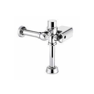 FB-110-38 FLUXÓMETRO DE SENSOR ELECTRÓNICO DE BATERÍAS PARA TAZA FLUX SPUD DE 38 MM 6 LPD, CROMO HELVEX