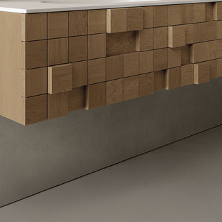 KUBIC 120 120*41*52. MM GABINETE DE BAÑO CASTEL