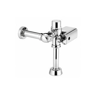 FB-110-38-3.5 FLUXÓMETRO DE SENSOR ELECTRÓNICO DE BATERÍAS PARA TAZA FLUX SPUD DE 38 MM 3.5 LPD, CROMO HELVEX