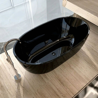 100-07 ALL BLACK TINA EDITION FREESTANDING AQUASPA SIN HIDROMASAJE (1.70*0.88 MTS)