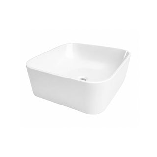 LV SANTORINI LAVABO SANTORINI DE SOBREPONER SIN REBOSADERO, BLANCO HELVEX
