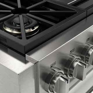 F6PDF364GS1 36” DUAL FUEL PRO RANGE WITH GRIDDLE ESTUFA DE EMPOTRE ITALIANA GAMA SOFIA PRO FULGOR Milano