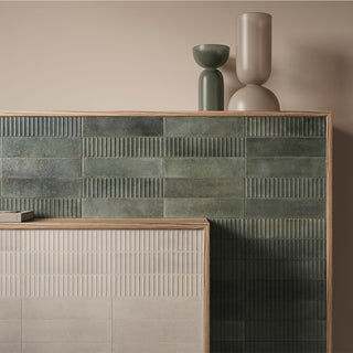 BRICK MUSSA IVORY 7.5*30 CM (CAJA 0.495 M2) BRICKS & MORE CASTEL