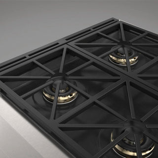 F6PDF304S1 30” DUAL FUEL PRO RANGE GAMA SOFIA PRO ESTUFA DE EMPOTRE ITALIANA FULGOR Milano