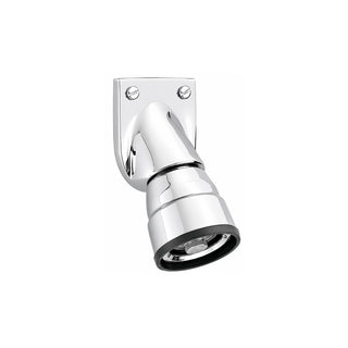 AC-110 REGADERA ANTIRROBO CON BASE AL MURO DE CHORRO FIJO DE LIMPIEZA AUTOMÁTICA, SIN VÁLVULA DE CONTROL, CROMO HELVEX