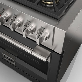 F6PDF366S1 36” DUAL FUEL PRO RANGE ESTUFA DE EMPOTRE ITALIANA FULGOR Milano