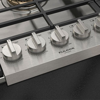 F6PGK305S2 30” PARRILLA ITALANA DE SOBREPONER SOFIA PRO GAS COOKTOP FULGOR MILANO