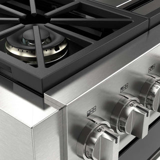 F6PDF364GS1 36” DUAL FUEL PRO RANGE WITH GRIDDLE ESTUFA DE EMPOTRE ITALIANA GAMA SOFIA PRO FULGOR Milano