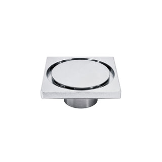342-CL REBOSADERO DE CONTORNO CUADRADO CROMO, CONEXIÓN PARA TUBO 51 MM (2") PARA RETACAR HELVEX