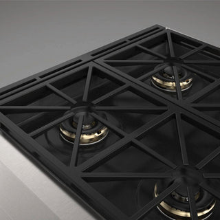 F6PDF304S1 30” DUAL FUEL PRO RANGE GAMA SOFIA PRO ESTUFA DE EMPOTRE ITALIANA FULGOR Milano