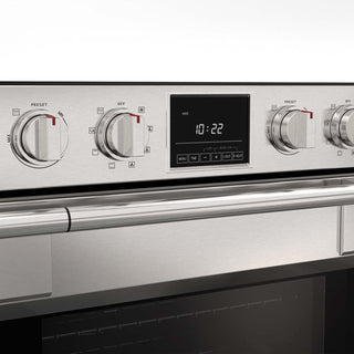 F6PDP30S1 30” STAINLESS STEEL PROFESSIONAL DOUBLE OVEN HORNO DOBLE ELÉCTRICO FULGOR Milano