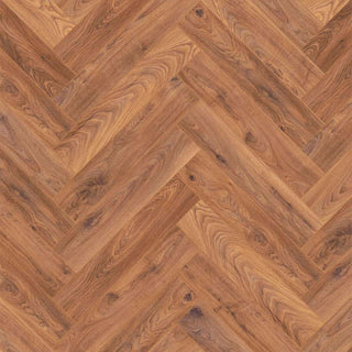 FIREBRAND OAK K455 PISO LAMINADO ESPESOR 8MM, EMPAQUE 11 TABLAS, MEDIDA 630 X 126 X 8MM CAJA 0.87 M2 HERRINGBONE