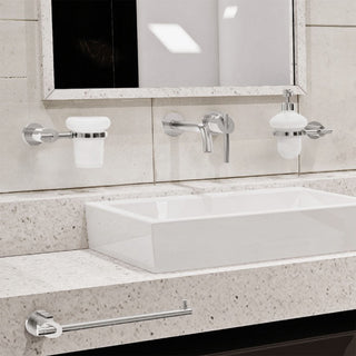 EP-3003 MONOMANDO PARA LAVABO A PARED NUVA CROMO. INCLUYE CONTRA DE PUSH HELVEX