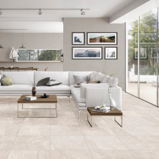 SIERRA 66 IVORY BRILLO 60X60 5PZ (1.80 M2) PISO CERÁMICO CASTEL