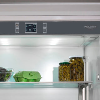 F7PBM36S2-L 36” REFRIGERADOR IZQUIERDO ITALIANO PROFESSIONAL FRIDGE BOTTOM DRAWER LEFT HINGE FULGOR Milano