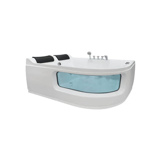 SICILIA LADO IZQUIERDO TINA CON HIDROMASAJE DE ESQUINA (174*123*66 CM) Q315-A (L) SALLY