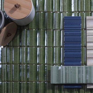 VOLUME EMMERALD 6*25 CM (CAJA 0.48 M2) BRICKS & MORE CASTEL