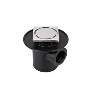 24-CHL COLADERA DE CONTORNO CUADRADA UNA BOCA CROMO HELVEX
