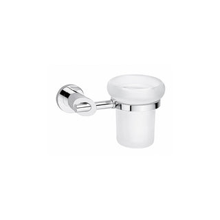 9107 VASO CEPILLERO DE CRISTAL NUVA CROMO HELVEX