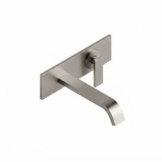 EP-3007-TN MONOMANDO PARA LAVABO A PARED VÉRTIKA 5 L/MIN, ECOLVEX TITANIUM. INCLUYE CONTRA DE PUSH SIN REBOSADERO HELVEX