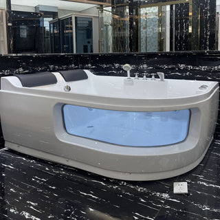 SICILIA LADO IZQUIERDO TINA CON HIDROMASAJE DE ESQUINA (174*123*66 CM) Q315-A (L) SALLY