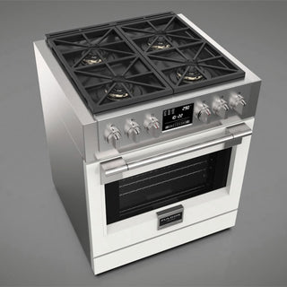 F6PDF304S1 30” DUAL FUEL PRO RANGE GAMA SOFIA PRO ESTUFA DE EMPOTRE ITALIANA FULGOR Milano
