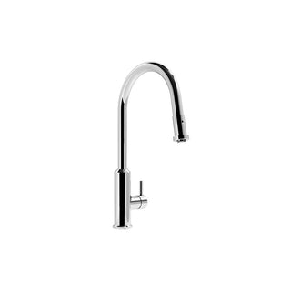 E-312 MONOMANDO PARA FREGADERO. MANGUERA RETRÁCTIL, CON SISTEMA ANTICALCÁREO Y 2 TIPOS DE CHORRO: AIREADO Y SPRAY. ADARA CROMO HELVEX