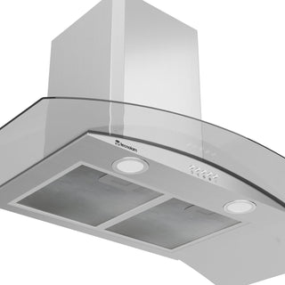 PEGASO.AC90 CAMPANA DE MURO 90 CM LINEA PROFESIONAL MARCA TECNOLAM