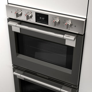 F6PDP30S1 30” RIALTO GREY PROFESSIONAL DOUBLE OVEN HORNO DOBLE ELÉCTRICO FULGOR Milano