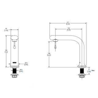 TV-106 LLAVE PARA LAVABO ECONOMIZADORA STALA CON SEGURO ANTIRROBO Y ANTIBACTERIAL EN LA PERILLA, CROMO HELVEX