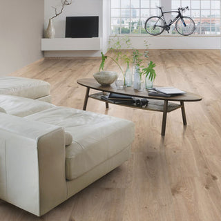 EURUS OAK K406 ESPESOR 8MM, EMPAQUE 6 TABLAS, MEDIDA 1285 X 327 X 8MM CAJA 2.52 M2 WIDE BODY