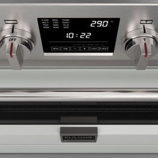 F6PDF366S1 36” DUAL FUEL PRO RANGE ESTUFA DE EMPOTRE ITALIANA FULGOR Milano