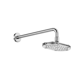 H-3005 REGADERA DE CHORRO FIJO CON TECNOLOGÍA AIREAVEX, SISTEMA ANTICALCÁREO PLATO ANCHO DE 5"X8" CROMO. NO INCLUYE BRAZO HELVEX