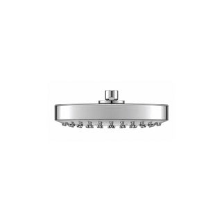 H-3003 REGADERA REDONDA DE CHORRO FIJO CON SISTEMA ANTICALCÁREO PLATO ANCHO DE 7" CROMO. NO INCLUYE BRAZO HELVEX