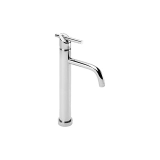 EP-947 MONOMANDO ALTO PARA LAVABO NUVA CROMO. INCLUYE CONTRA DE PUSH HELVEX