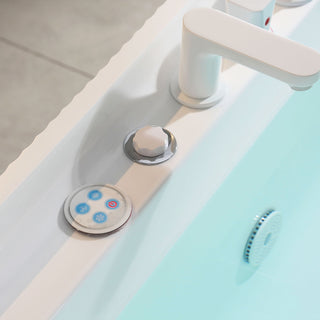 MAUI TINA FREESTANDING CON HIDROMASAJE, BLOWER & CROMOTERAPIA (170*80*58 CM) Q186F SALLY