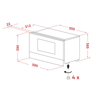 TOTAL MS 620 BIS TEKA MICROWAVE OVEN 