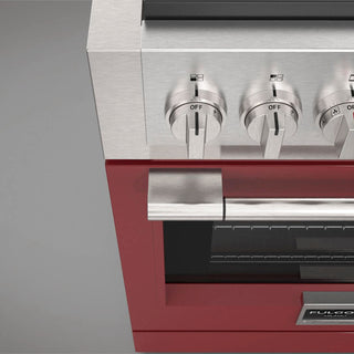 F6PDF304S1 30” DUAL FUEL PRO RANGE GAMA SOFIA PRO ESTUFA DE EMPOTRE ITALIANA FULGOR Milano