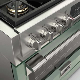 F6PDF364GS1 36” DUAL FUEL PRO RANGE WITH GRIDDLE ESTUFA DE EMPOTRE ITALIANA GAMA SOFIA PRO FULGOR Milano