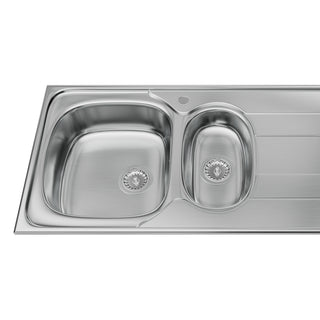 PIZZICA 100X50 2V FREGADERO DE COCINA TECNOLAM