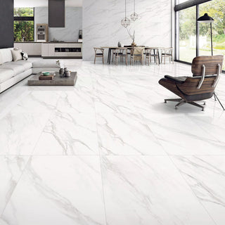 STATUARIO PEARL 160 PULIDO 80*160 CM (CAJA 2.56 M2) PISO PORCELANICO CASTEL