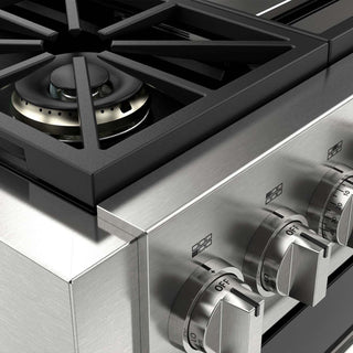 F6PDF364GS1 36” DUAL FUEL PRO RANGE WITH GRIDDLE ESTUFA DE EMPOTRE ITALIANA GAMA SOFIA PRO FULGOR Milano