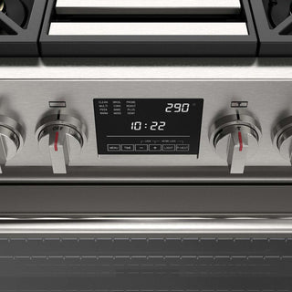F6PDF364GS1 36” DUAL FUEL PRO RANGE WITH GRIDDLE ESTUFA DE EMPOTRE ITALIANA GAMA SOFIA PRO FULGOR Milano