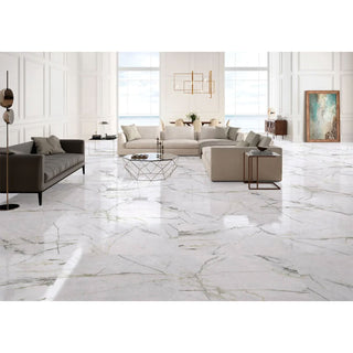 STATUARIO EMERALD BLANCO 80*160 CM (CAJA 2.56 CM) PISO PORCELANICO CASTEL