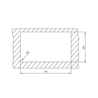MAESTRO SQUARE 72.40 TG W FREGADERO TEGRANITE+ TEKA